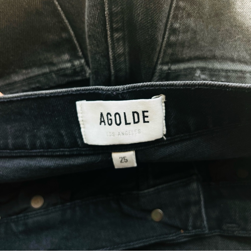AGOLDE Riley High Rise Straight Crop - Picture 9 of 10